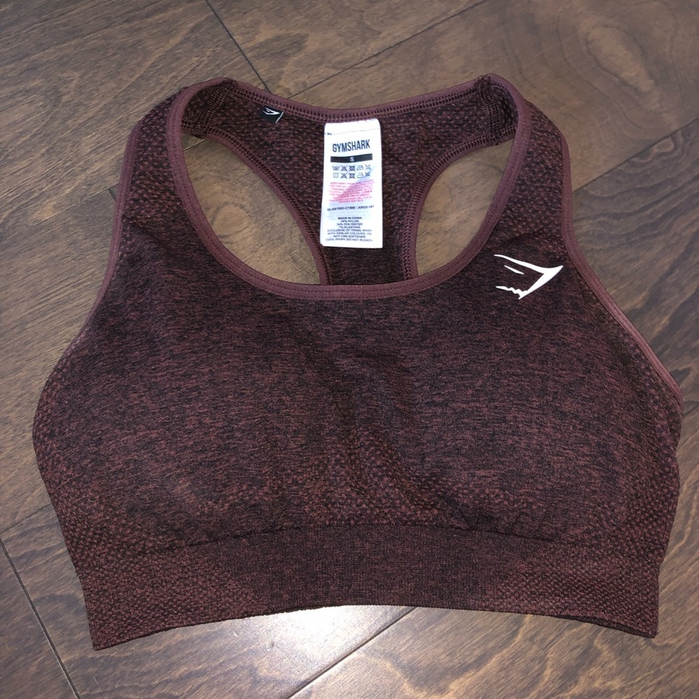 Gymshark Vital Seamless sports bra - brown marl
